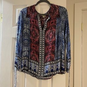 Lucky brand boho blouse